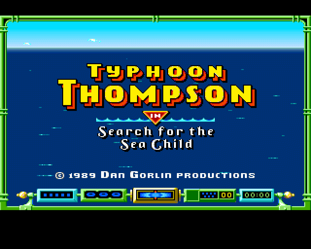 Typhoon Thompson In Search For The Sea Child screenshot 2 for Amiga